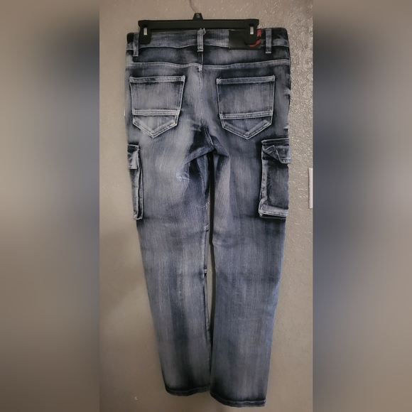 Ecko Unlimited Dark Wash Denim Pants - Picture 3 of 3